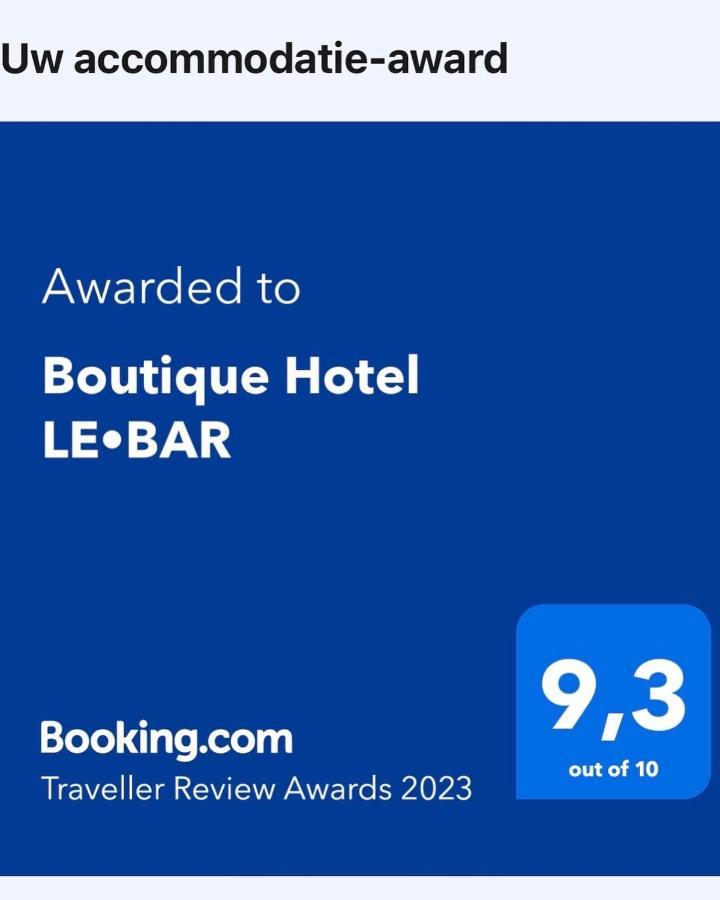 Boutique Hotel Le•Bar Зандфорт Экстерьер фото